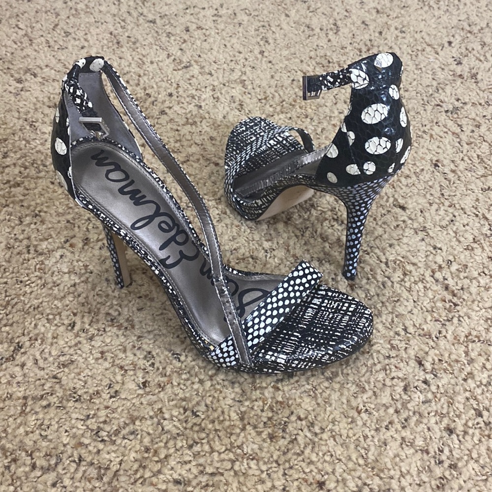 Sam Edelman Print Heels